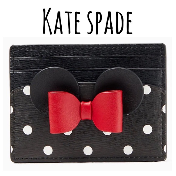 kate spade Handbags - Disney X Kate Spade New York Minnie Mouse Card Holder